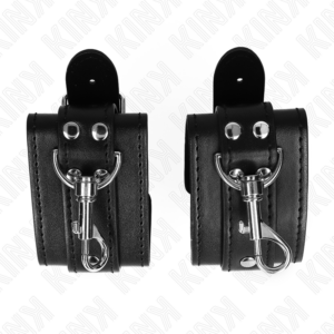 Kink Wrist Restraint-Manette per polsi con lucchetto del dungeon · Bondage & Manette (imaginea 4)