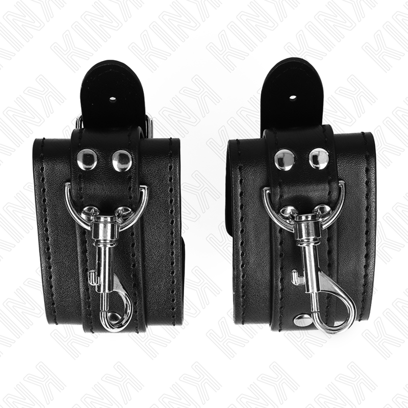 Kink Wrist Restraint-Manette per polsi con lucchetto del dungeon · Bondage & Manette (imaginea 4)