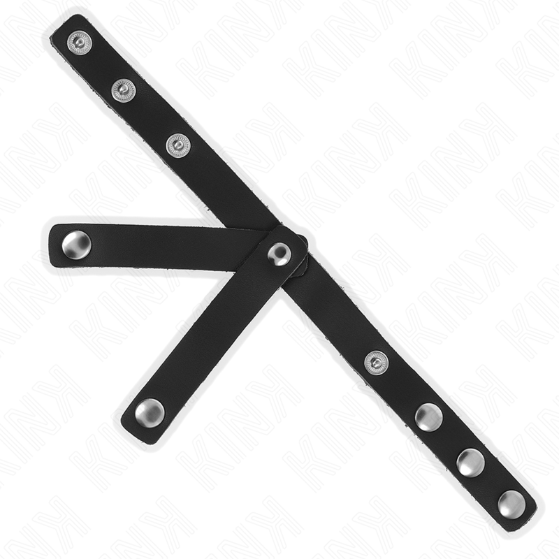Kink Ring Power-Separatore della pelle regolabile per i testicoli · Accessori BDSM (imaginea 4)