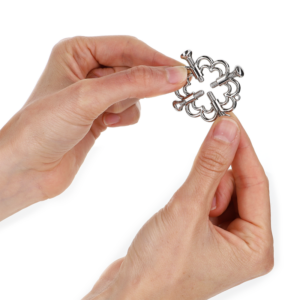 Kink Nipple Grip-Fiore in metallo morsetti per capezzoli · Accessori BDSM (immagine 3)