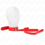 Kink Collar & Gag-Collana con cinghia 116 cm Rosso, cinghia regolabile 443 img 187552 fad8c00616e9f4671474e1d0eed59d25 1