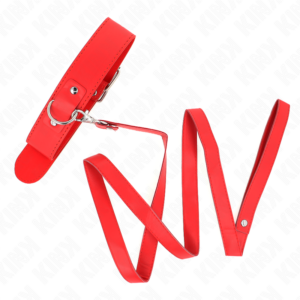 Kink Collar & Gag-Collana con cinghia 116 cm Rosso, cinghia regolabile 10 Kink Collar & Gag-Collana con cinghia 116 cm Rosso, cinghia regolabile · Bondage & Manette (imaginea 5)