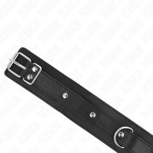 Kink Collar & Gag-Collana con Collare 65 cm, 1 Anello, Regolabile 38-49 · Bondage & Manette (immagine 5)