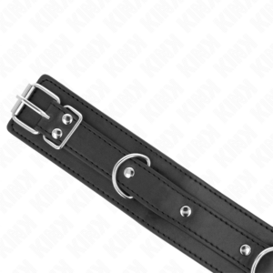 Kink Collar & Gag-Collana Collare 65 cm, 3 Anelli, Modello 1 · Bondage & Manette (immagine 4)