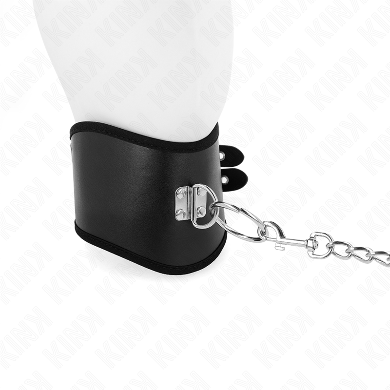 Kink Collar & Gag-Collana 65 cm con Cinturino Largo Regolabile 40-55 cm · Bondage & Manette (immagine 3)