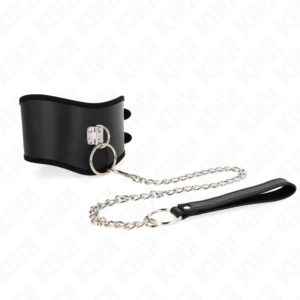Kink Collar & Gag-Collana 65 cm con Cinturino Largo Regolabile 40-55 cm · Bondage & Manette (immagine 4)
