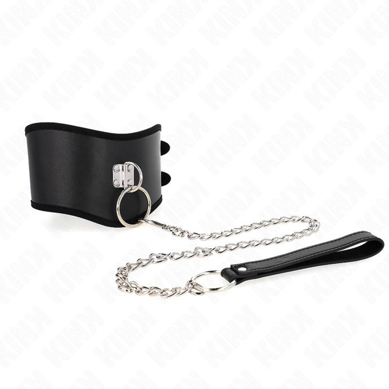 Kink Collar & Gag-Collana 65 cm con Cinturino Largo Regolabile 40-55 cm · Bondage & Manette (immagine 4)