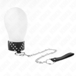 Kink Collar & Gag-Collana con Cintura 65 cm con Nit V Regolabile · Bondage & Manette