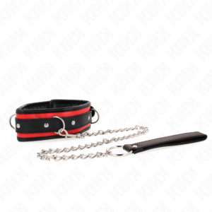 Kink Collar & Gag-Heavy Collana con cinturino 65 cm Modello 2 Regolabile · Bondage & Manette (imaginea 6)