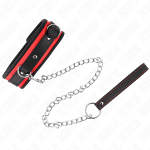 Kink Collar & Gag-Heavy Collana con cinturino 65 cm Modello 2 Regolabile · Bondage & Manette (imaginea 2)