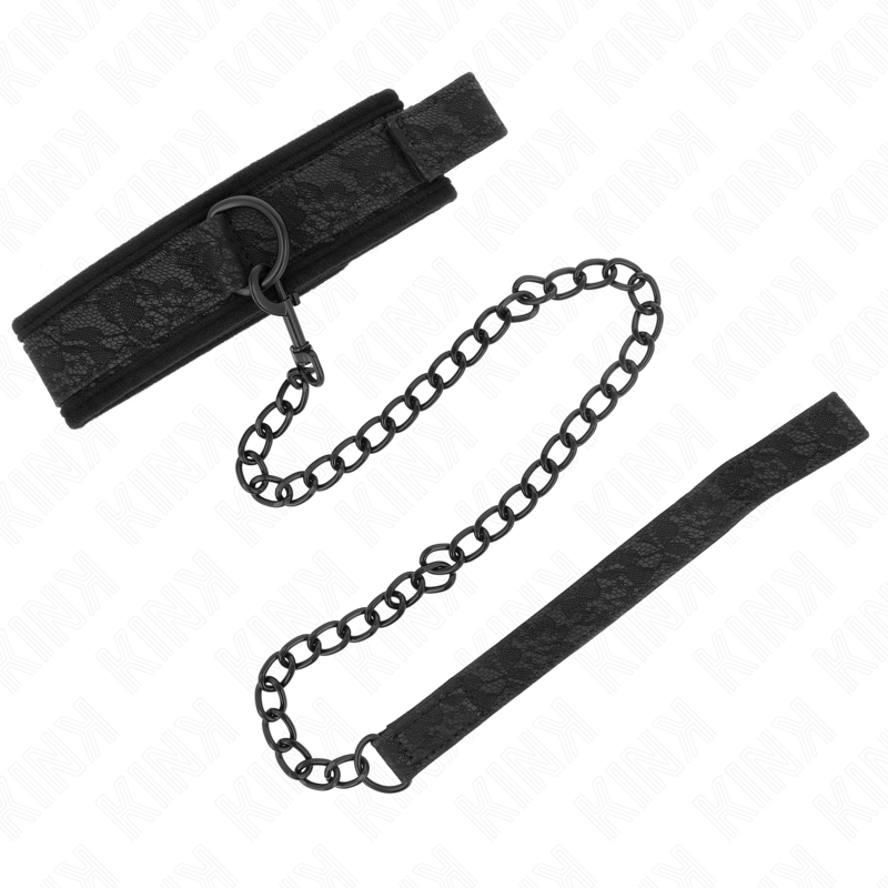 Kink Collar & Gag-Collana Modello Basic con Collare 77 cm, Modello 5 · Bondage & Manette (immagine 6)
