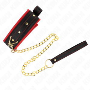Kink Collar & Gag-Collare con Collare in Materiale Semplice, Regolabile · Bondage & Manette (imaginea 3)