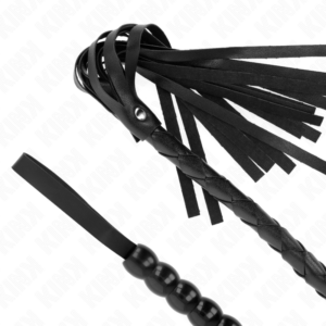 Kink Impact & Touch-Bicicletta Serpente con Perline 80 cm-Pelle Ecologica · Accessori BDSM (imaginea 4)
