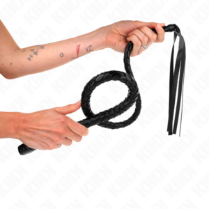 Kink Impact & Touch-Frusta Lunga con Perline 110 cm · Accessori BDSM