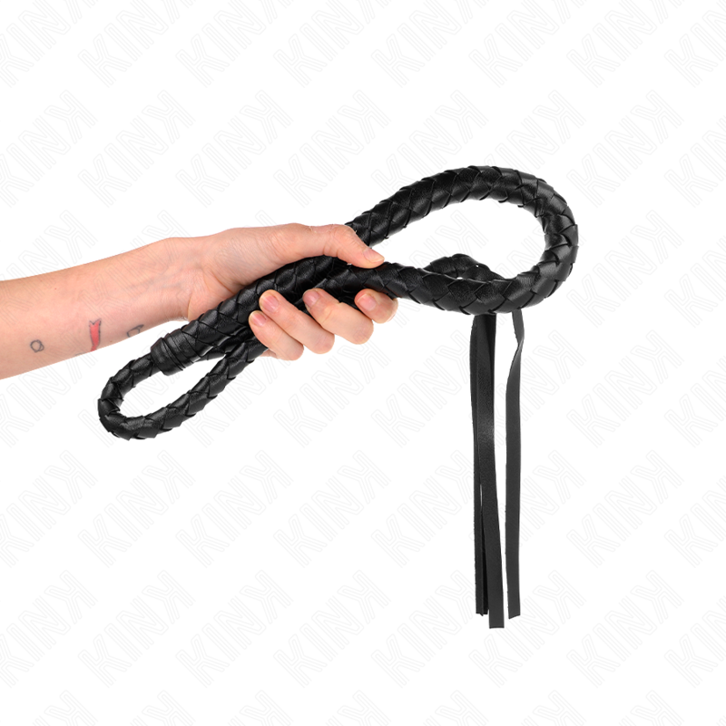 Kink Impact & Touch-Frusta Lunga con Perline 110 cm · Accessori BDSM (immagine 3)