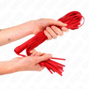 Kink Impact & Touch-Bicicletta morbida in PVC Rosso, 70 cm 9 Kink Impact & Touch-Bicicletta morbida in PVC Rosso, 70 cm · Accessori BDSM (imaginea 4)