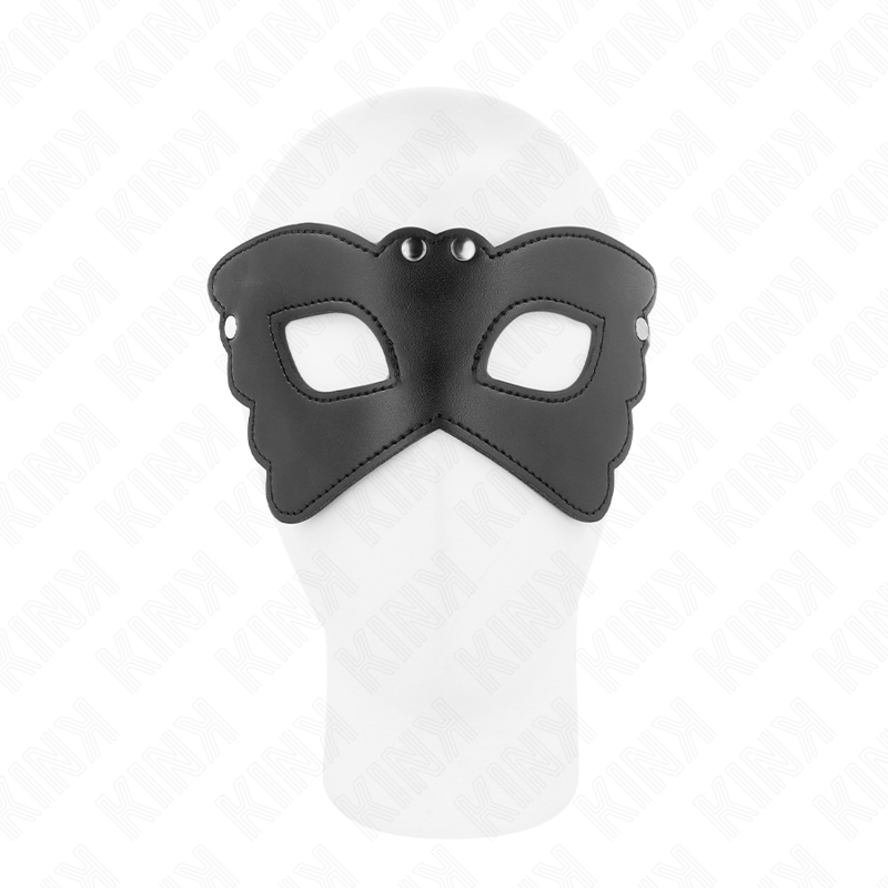 Kink Masked Allure-Maschera di imitazione della pelle a forma di farfalla 3 Kink Masked Allure-Maschera di imitazione della pelle a forma di farfalla · Bondage & Manette (imaginea 3)