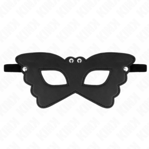 Kink Masked Allure-Maschera di imitazione della pelle a forma di farfalla 8 Kink Masked Allure-Maschera di imitazione della pelle a forma di farfalla · Bondage & Manette (imaginea 4)