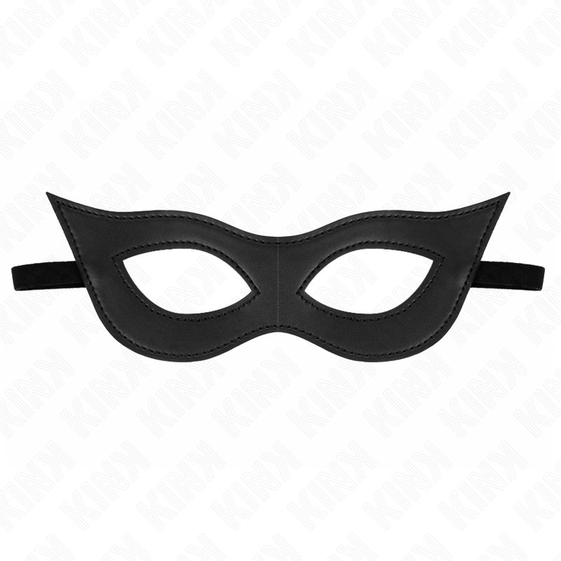 Kink Masked Allure-Maschera Leatherette Model 2 23 X 7.5 cm-Pelle 2 Kink Masked Allure-Maschera Leatherette Model 2 23 X 7.5 cm-Pelle · Bondage & Manette (imaginea 2)