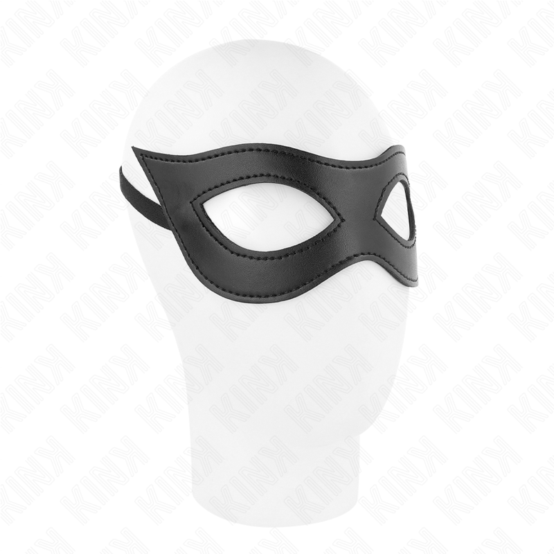 Kink Masked Allure-Maschera Leatherette Model 2 23 X 7.5 cm-Pelle 1 Kink Masked Allure-Maschera Leatherette Model 2 23 X 7.5 cm-Pelle · Bondage & Manette