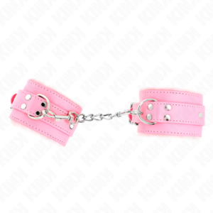 Kink Wrist Restraint-Polsini imbottiti con Rosa 6 Kink Wrist Restraint-Polsini imbottiti con Rosa · Bondage & Manette (imaginea 2)