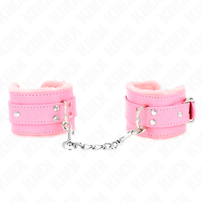 Kink Wrist Restraint-Polsini imbottiti con Rosa 3 Kink Wrist Restraint-Polsini imbottiti con Rosa · Bondage & Manette (imaginea 3)