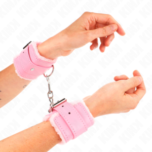 Kink Wrist Restraint-Polsini imbottiti con Rosa 5 Kink Wrist Restraint-Polsini imbottiti con Rosa · Bondage & Manette