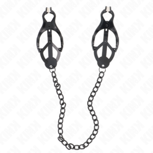 Kink Nipple Grip-Japanese Clover Morsetti per capezzoli a catena 6 Kink Nipple Grip-Japanese Clover Morsetti per capezzoli a catena · Accessori BDSM (immagine 2)