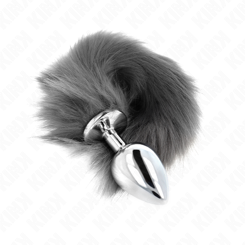 Kink Pleasure Plugs-Anale Plug Taglia L 10 X 4 cm con Coda 2 Kink Pleasure Plugs-Anale Plug Taglia L 10 X 4 cm con Coda · Accessori BDSM (imaginea 2)