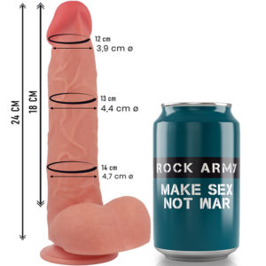 Rock Army-Silicone Liquid Raptor 24 cm -o- 4.4 cm-Waterproof