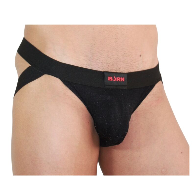Burn-003 Jockstrap Lucios Nero