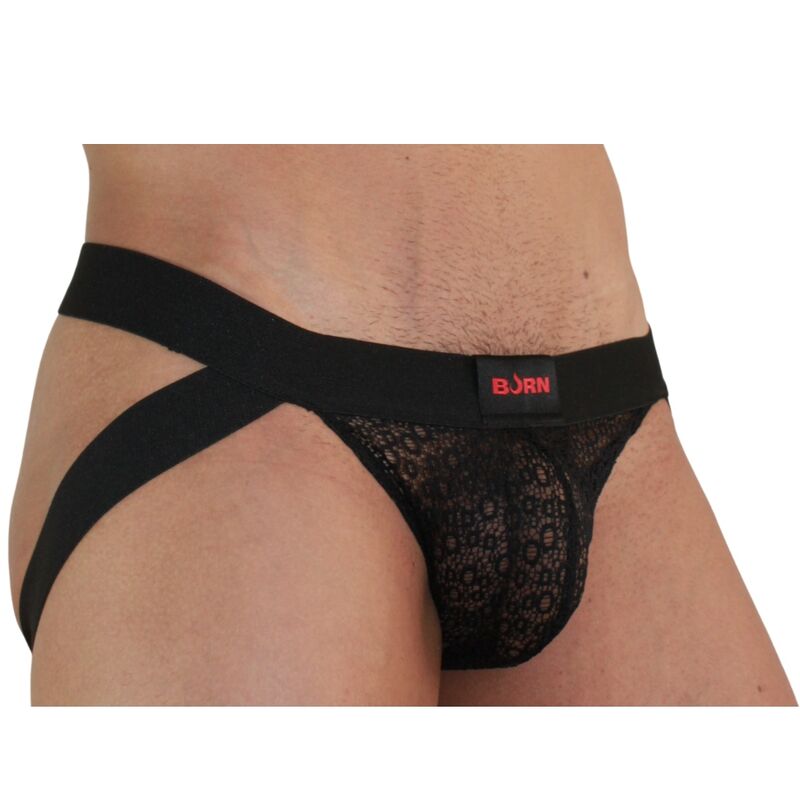 BURN - 005 JOCK LENCERO NEGRO S Burn-005 Jock Biancheria intima Nero · Intimo uomo