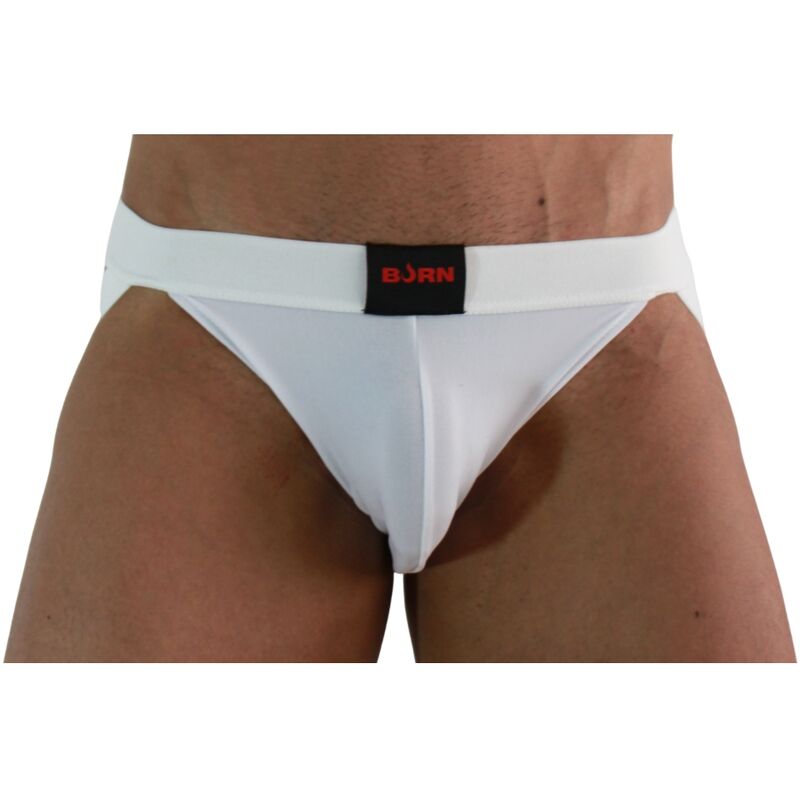 Burn-007 Jock Lycra Bianco · Intimo uomo (immagine 2)