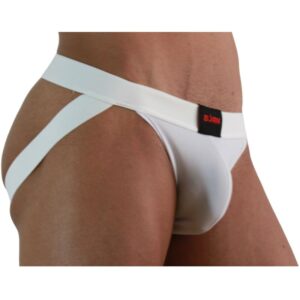 Burn-007 Jock Lycra Bianco · Intimo uomo