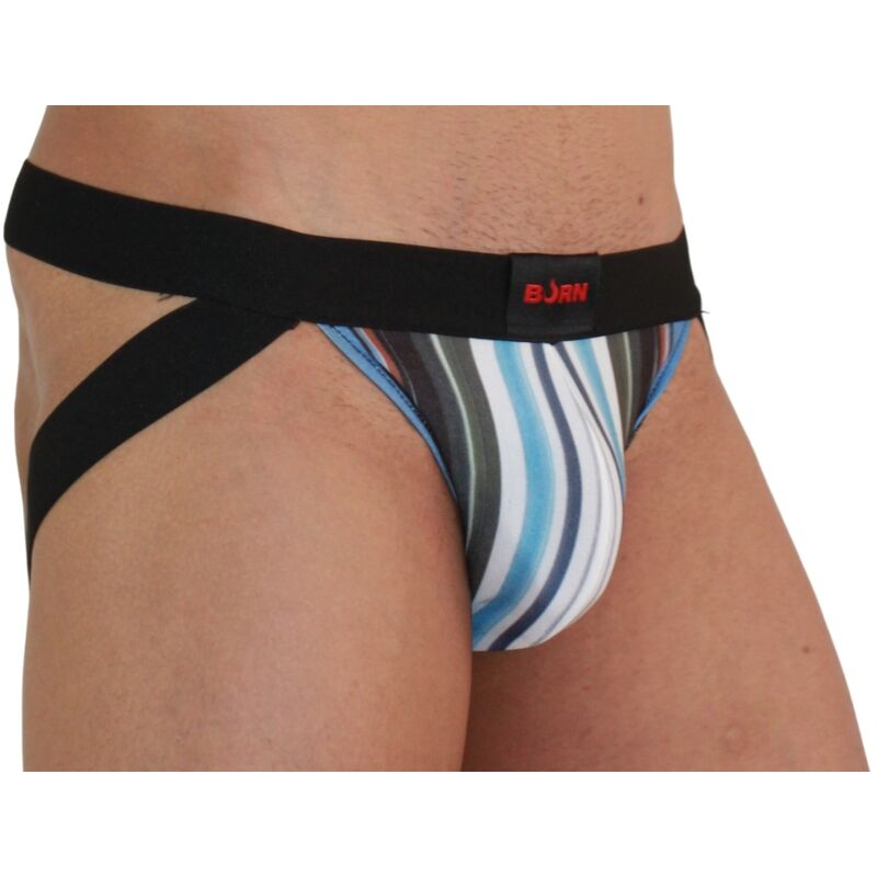 BURN - 009 JOCK MULTICOLOR / NEGRO S Burn-009 Jock Multicolor/Nero · Intimo uomo