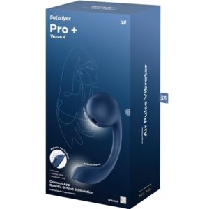 Satisfyer Air Pulse-Pro+ Wave 4 Stimolatore G-spot & Air Pulse · Vibratori (imaginea 5)