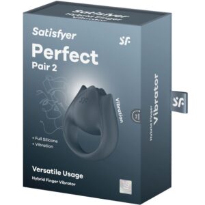 Satisfyer Partner-Perfect Pair 2 2-in-1 Anello per il Pene e · Vibratori (immagine 9)