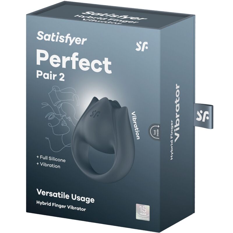 Satisfyer Partner-Perfect Pair 2 2-in-1 Anello per il Pene e · Vibratori (immagine 9)