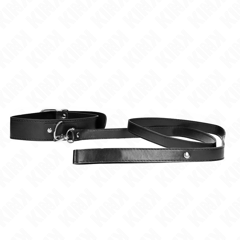 Kink Collar & Gag-Collana con Cintura 116 cm, Cinturino Nera 5 Kink Collar & Gag-Collana con Cintura 116 cm, Cinturino Nera · Bondage & Manette (imaginea 5)