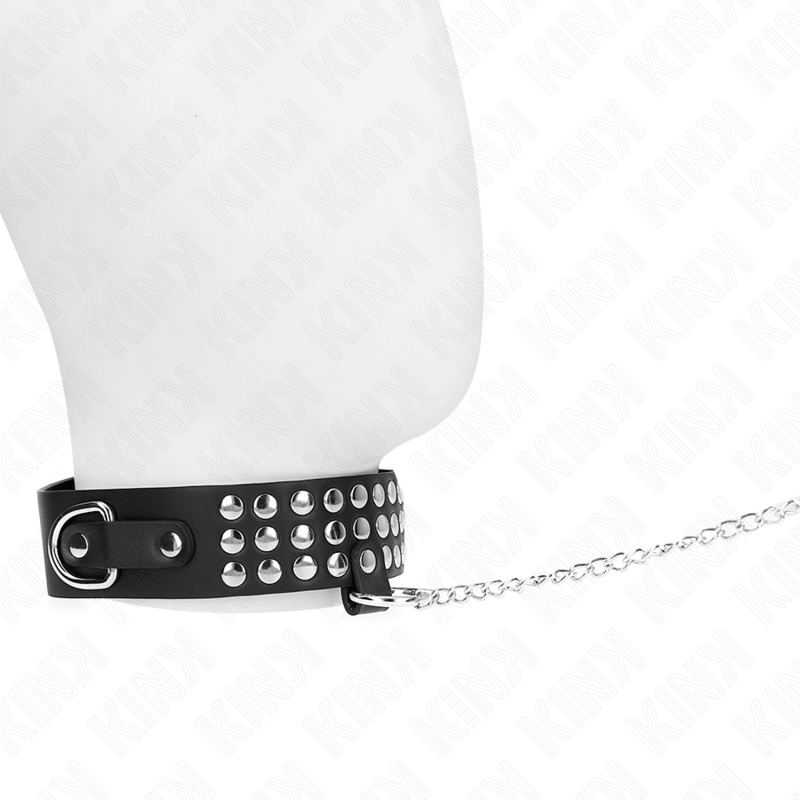 Kink Collar & Gag-Collana con Cinturino 65 cm, Lucido Regolabile 37-42 1 Kink Collar & Gag-Collana con Cinturino 65 cm, Lucido Regolabile 37-42 · Bondage & Manette