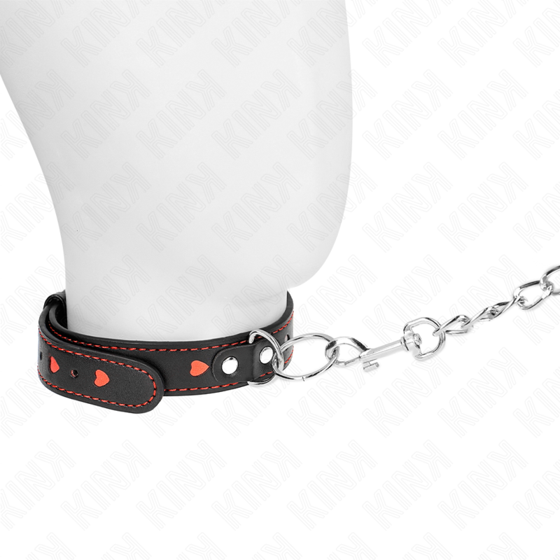 Kink Collar & Gag-Collana con cinturino 65 cm Dettagli Cuore 52.5 X 2.5 cm 2 Kink Collar & Gag-Collana con cinturino 65 cm Dettagli Cuore 52.5 X 2.5 cm · Bondage & Manette (imaginea 2)