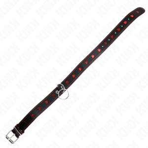 Kink Collar & Gag-Collana con cinturino 65 cm Dettagli Cuore 52.5 X 2.5 cm · Bondage & Manette (imaginea 4)
