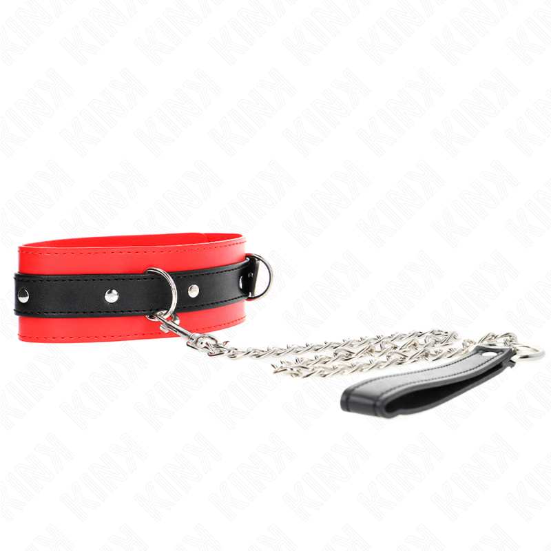 Kink Collar & Gag-Collana con cinturino 65 cm e guinzaglio 54 X 4.5 cm 3 Kink Collar & Gag-Collana con cinturino 65 cm e guinzaglio 54 X 4.5 cm · Bondage & Manette (immagine 3)