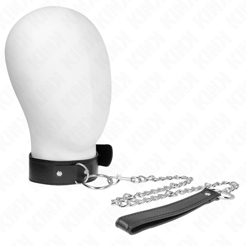 Kink Collar & Gag-Collana Basic con Collare Modello 4 Regolabile 36-43