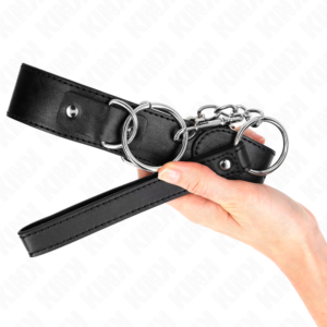Kink Collar & Gag-Collana Basic con Collare Modello 4 Regolabile 36-43 · Bondage & Manette (imaginea 4)