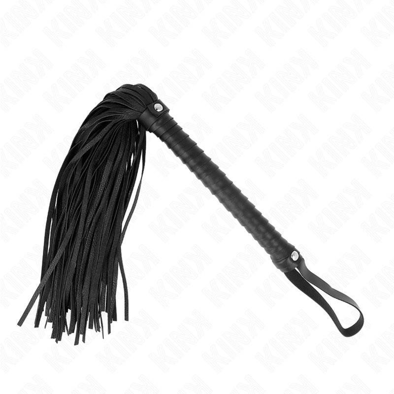 Kink Impact & Touch-Bicicletta con manico strutturato Nero 48.5 cm-Pelle 2 Kink Impact & Touch-Bicicletta con manico strutturato Nero 48.5 cm-Pelle · Accessori BDSM (imaginea 2)