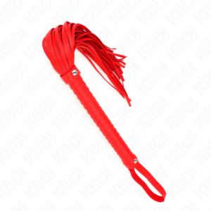 Kink Impact & Touch-Bicicletta con impugnatura strutturata Rosso 48.5 cm · Accessori BDSM (imaginea 4)