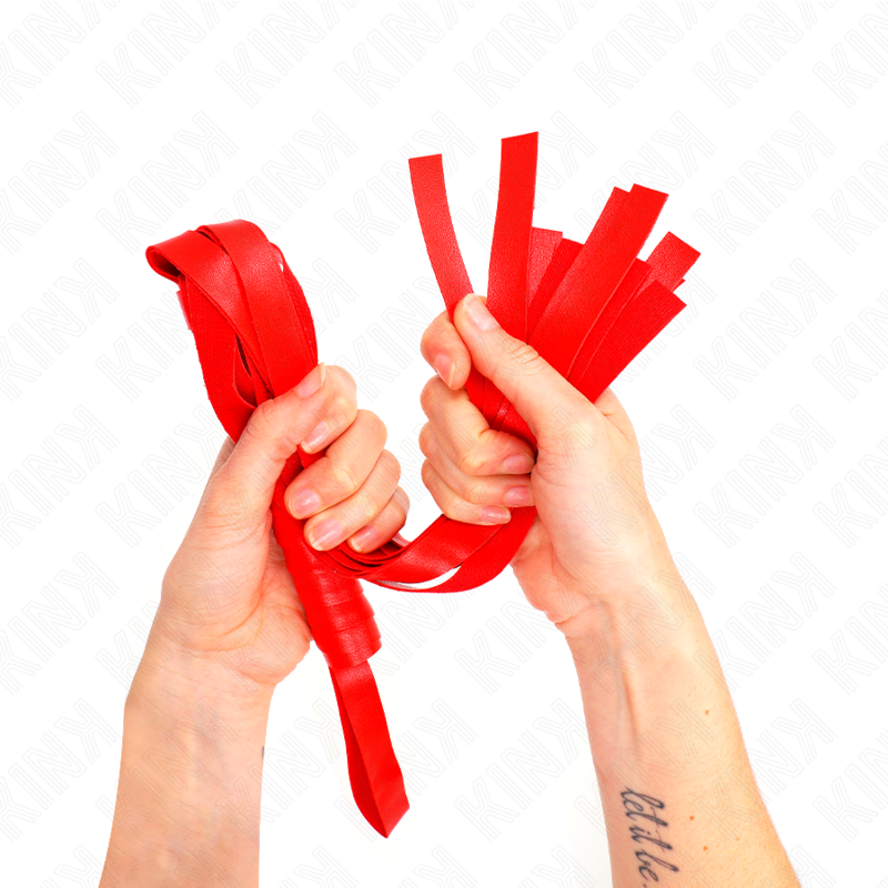 Kink Impact & Touch-Bicicletta a Coda Lata Rosso 48.5 cm 3 Kink Impact & Touch-Bicicletta a Coda Lata Rosso 48.5 cm · Accessori BDSM (imaginea 3)