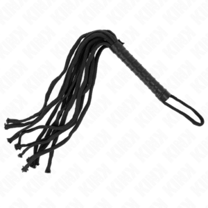 Kink Impact & Touch-Bici di corda Nera 56 cm · Accessori BDSM (imaginea 5)