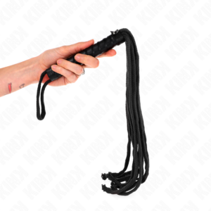 Kink Impact & Touch-Bici di corda Nera 56 cm · Accessori BDSM